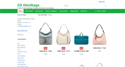 Desktop Screenshot of dshandbag.com