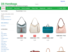 Tablet Screenshot of dshandbag.com